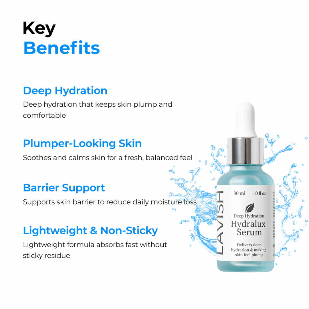 Hyaluronic Acid 0.30% HydraLux Deep Hydration Serum